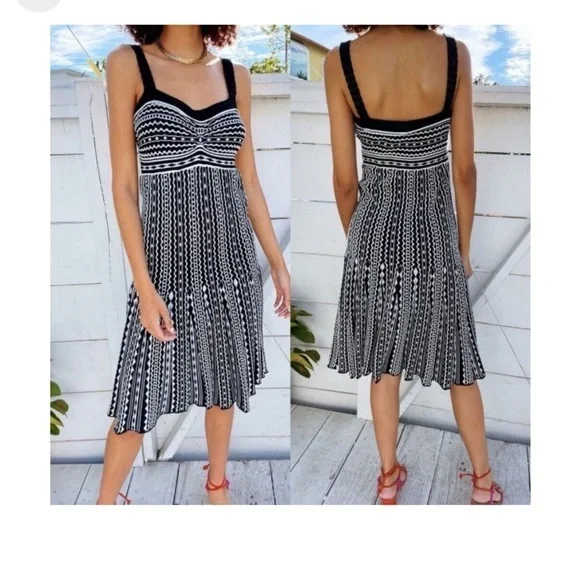 Missoni black and white knit sundress size 2 - Picture 2 of 13